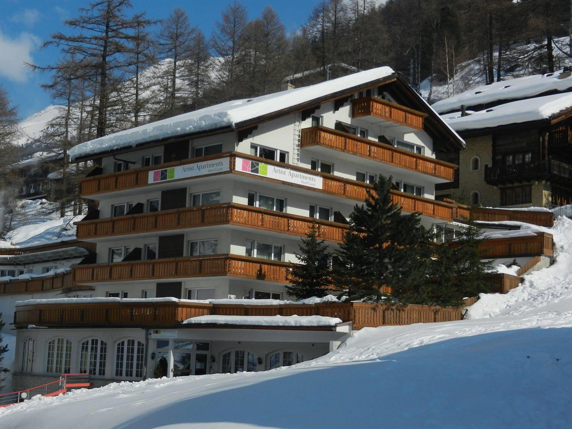 Artist Apartments & Hotel Garni Zermatt Exterior photo